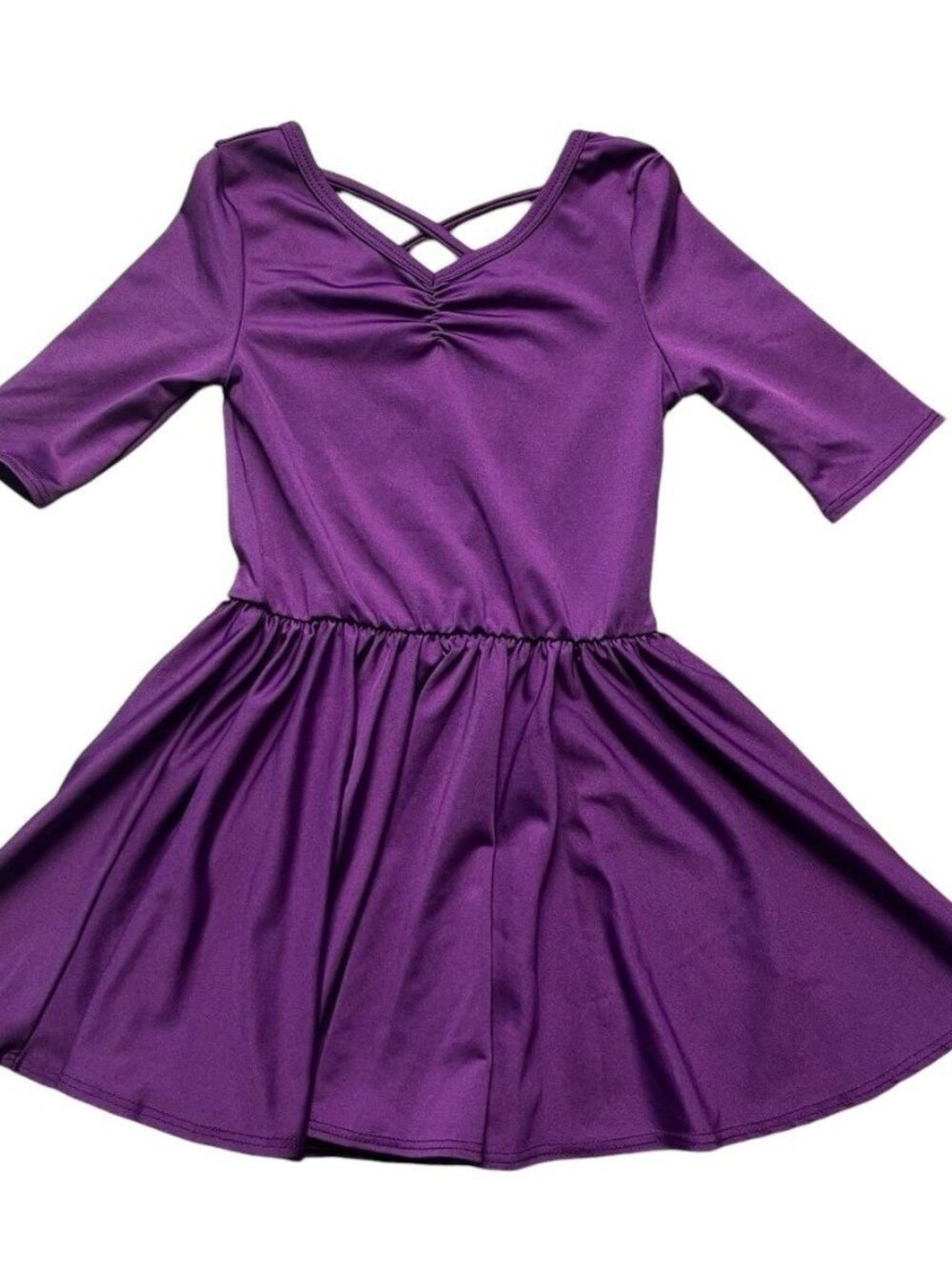Dot Dot Smile Purple Ballerina Dress Size 2T